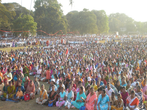 35,000 Devout Hindus present for Maha Sammelan